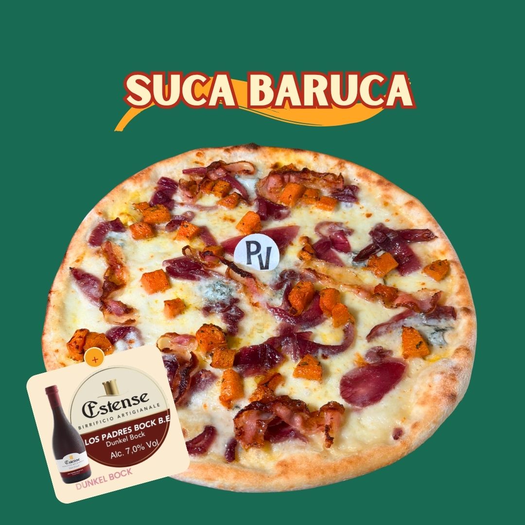 Suca Baruca, la pizza del mese di ottobre della Pizzeria Veneta